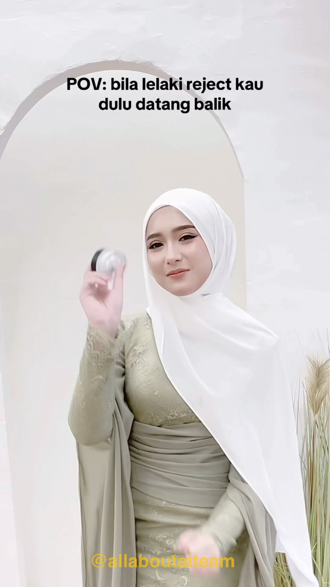 Menangis Tak Berlagu Laki Yang Reject Nisa Tu HAHAHHA ? #ainisa #aiteam